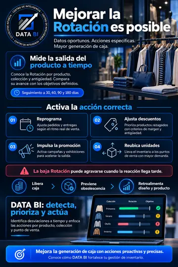 Infografía: mejorar la rotación es posible